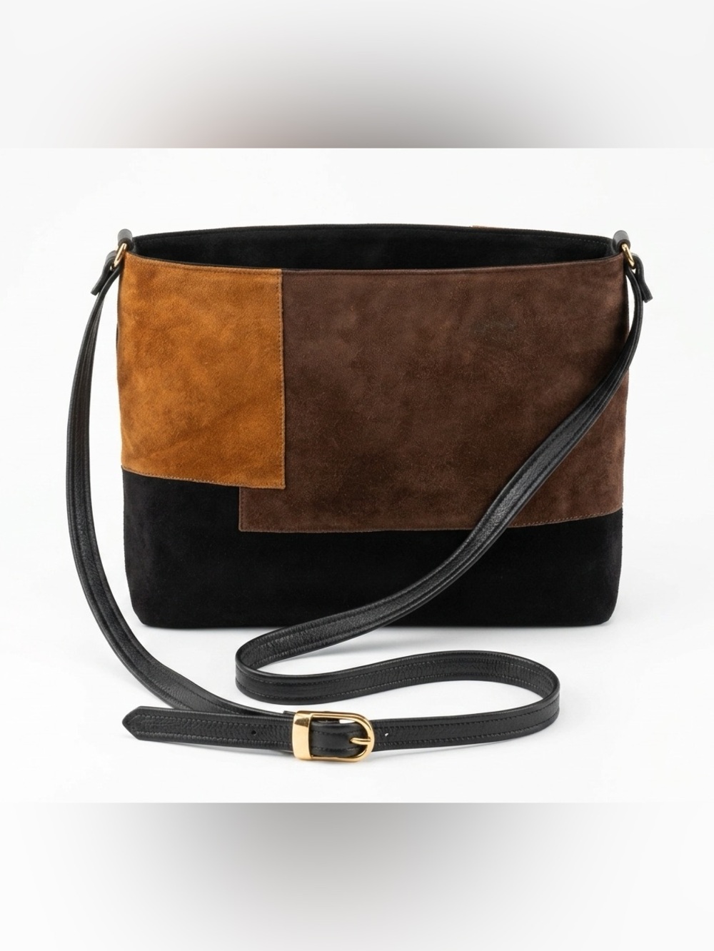 Vintage leather shoulder bag